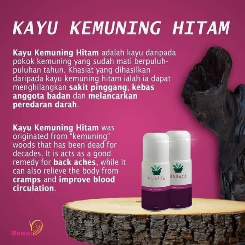 Essential Oil Minyak Kayu Kemuning Hitam