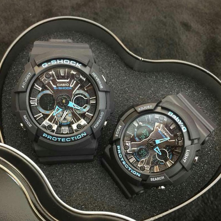 how to adjust time on g shock analog and digital