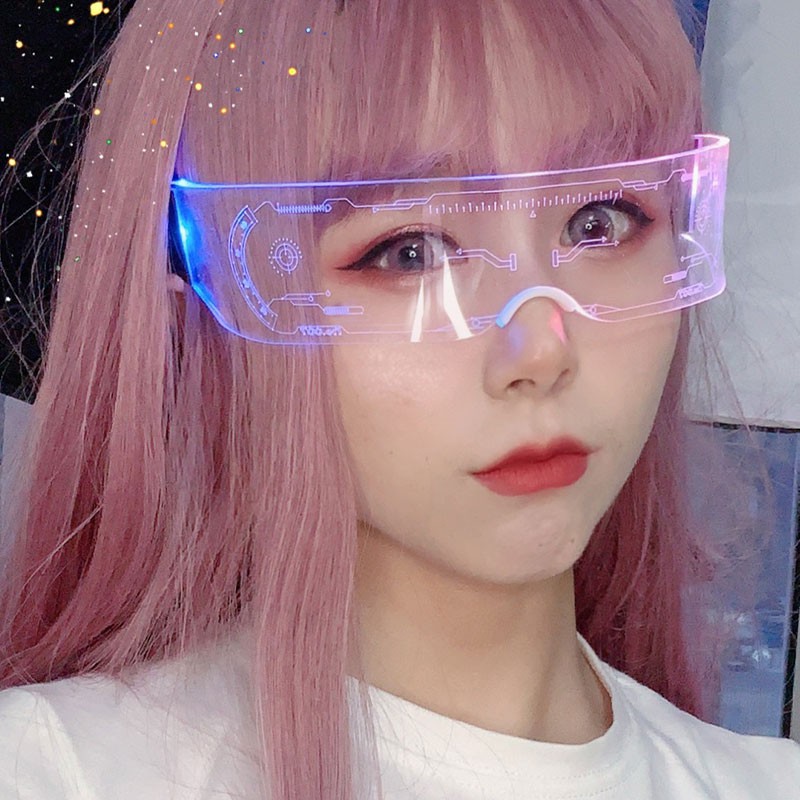 Tik Tok LED Luminous Glasses Bar KTV Judy