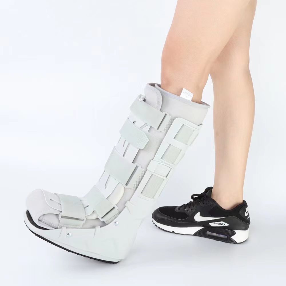 Aircast Foam Pneumatic Walking Boot Ankle Support Foot Orthosis Plantar