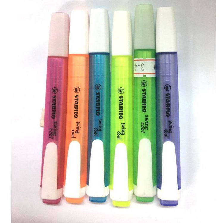 {Shipout 24H} Highlighter STABILO swing cool Highlighter Pen and