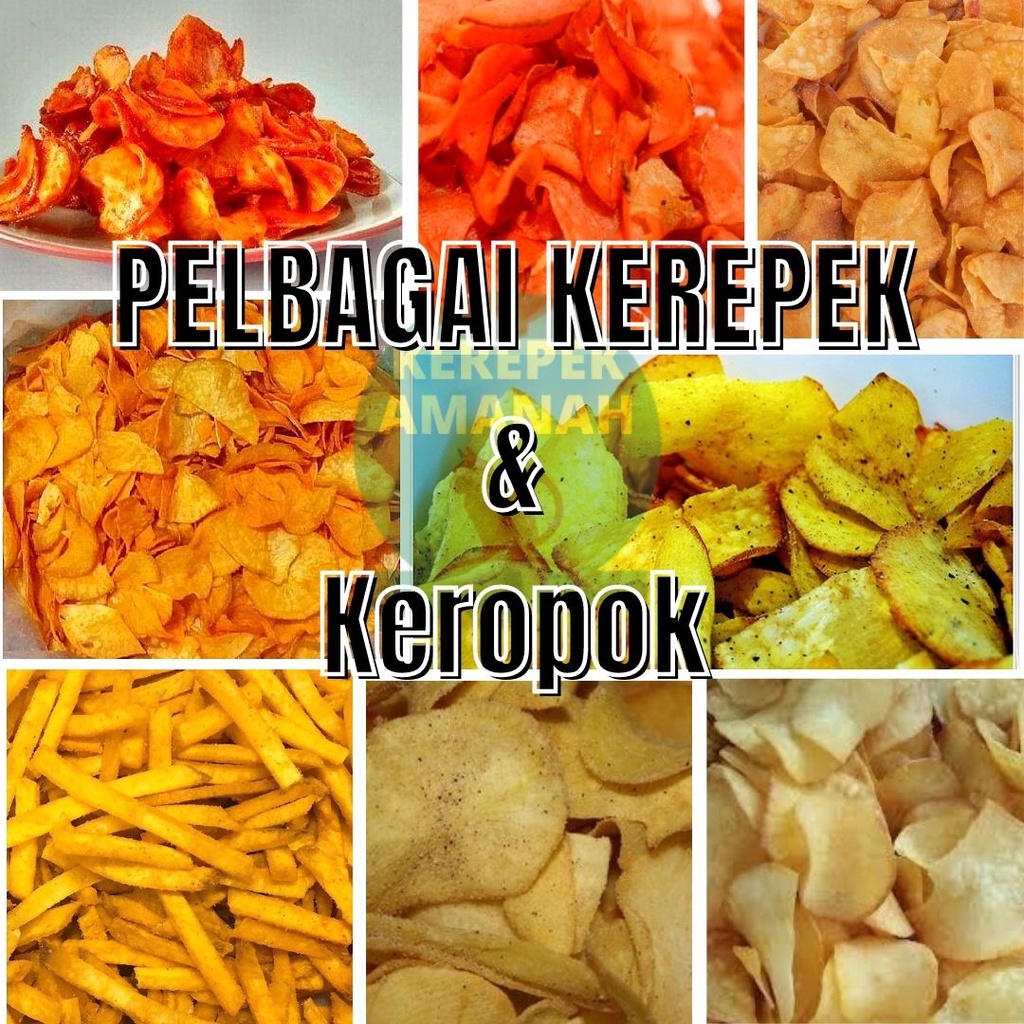 Resepi kerepek ubi kayu