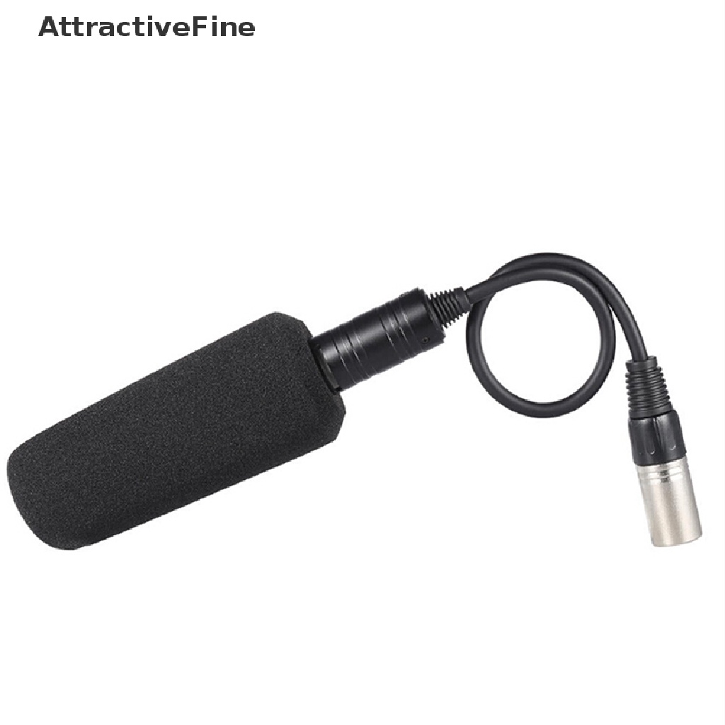 [AttractiveFine] Shotgun DV Interview Mic Microphone Video Camera Camcorder XLR Cable Conference Hot Sale Att