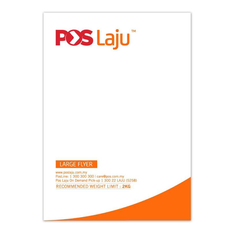 Buy Courier Bag With Pocket White Flyers Plastic Parcel Poslaju Size S M L Xl Seetracker Malaysia