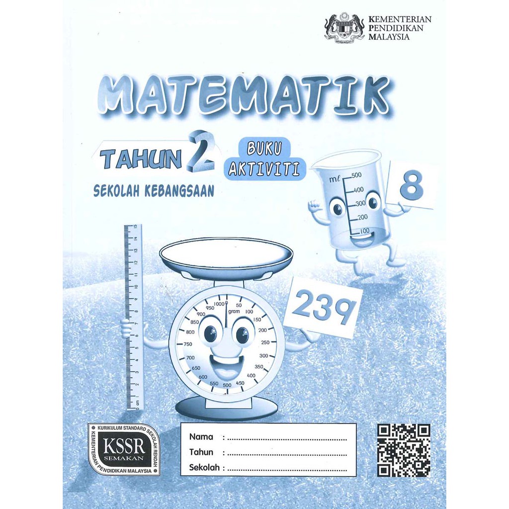 Matematik Tahun 2 Buku Aktiviti  Shopee Malaysia