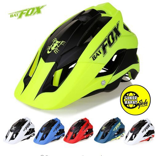 fox cycling helmet