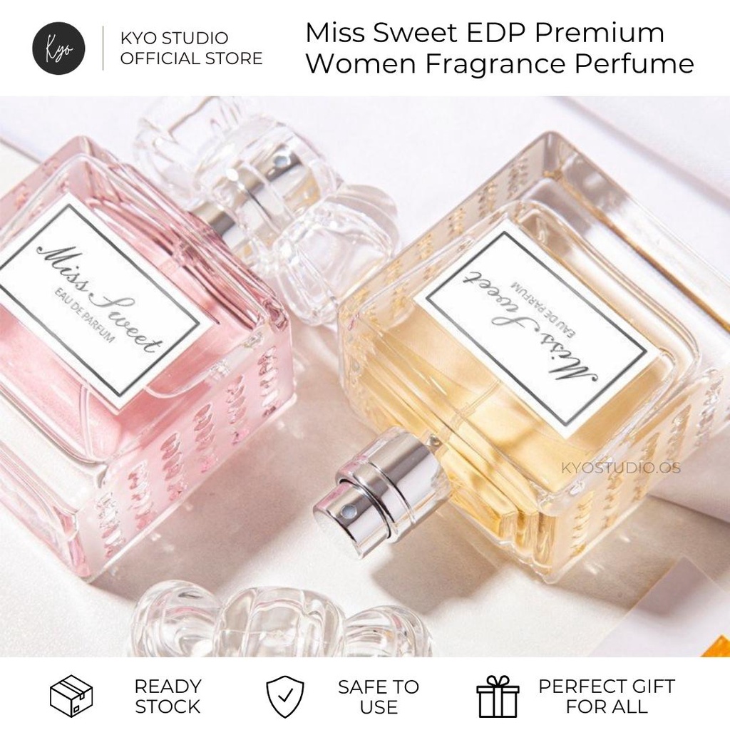 Miss Sweet Premium Women Beauty Perfume Ribbon Sweet Girl Lady Body