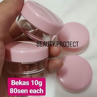 ®Bekas 10g/5g [MALAYSIA] empty cosmetic container
