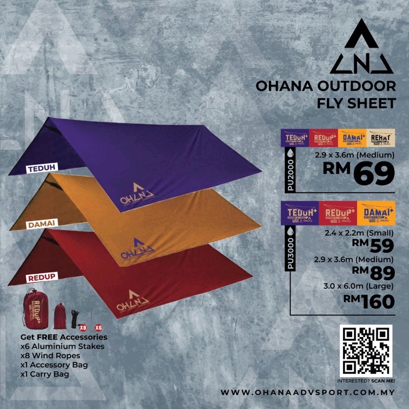 flysheet tarp tent