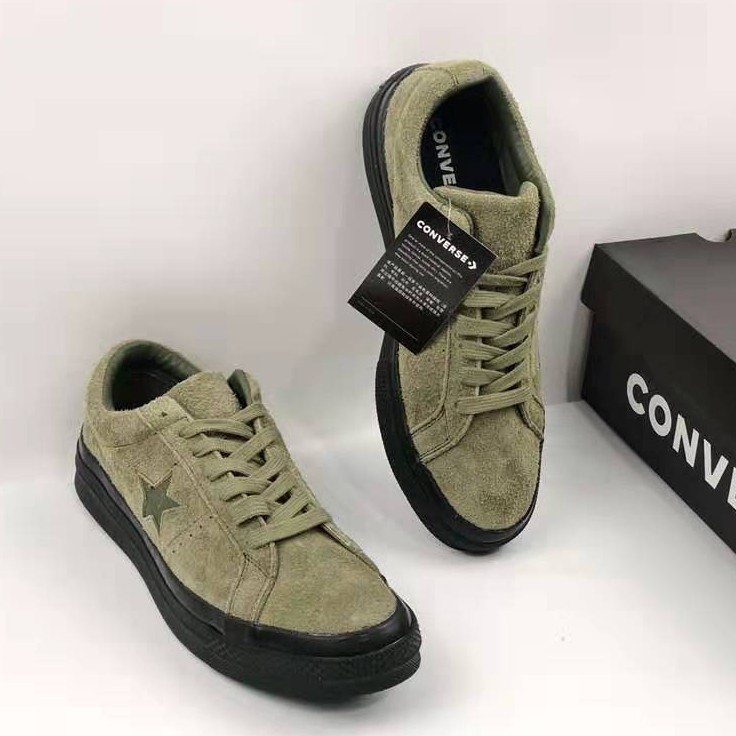 converse one star x stussy