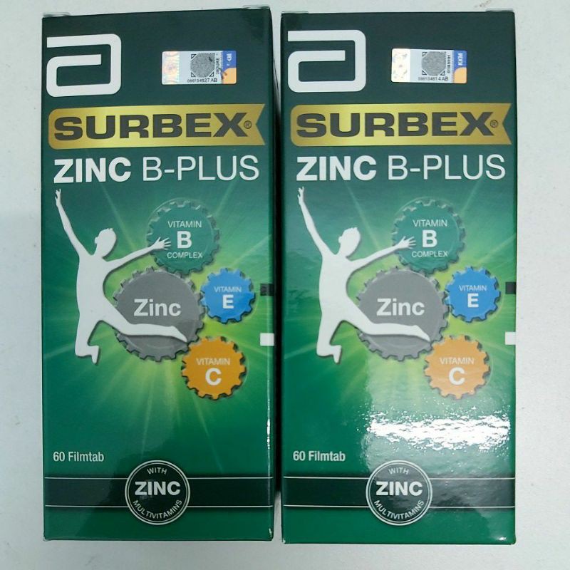 Abbott Surbex Zinc B-Plus [2 Variants] Exp6/2022, Ready & Available ...