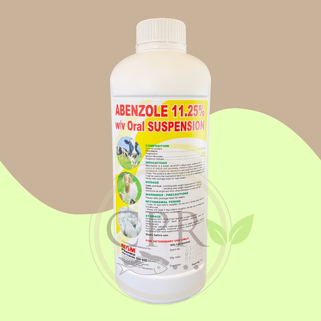 CPR FEED / ABENZOLE 11.25 w/v ORAL SUSPENSION, ANTIWORM MEDICATION