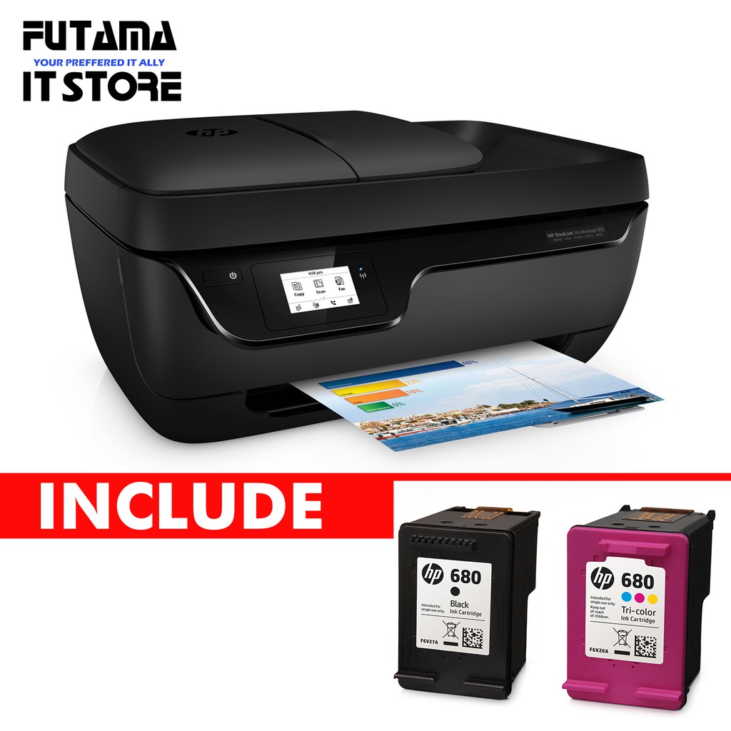 Hp Deskjet Ink Advantage 3835 All In One Printer Shopee Malaysia