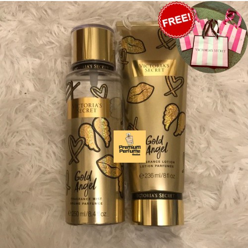 ik ga akkoord met Muildier Intensief VS Gold Angel Perfume Body Mist & Body Lotion Gift Set For her | Shopee  Malaysia