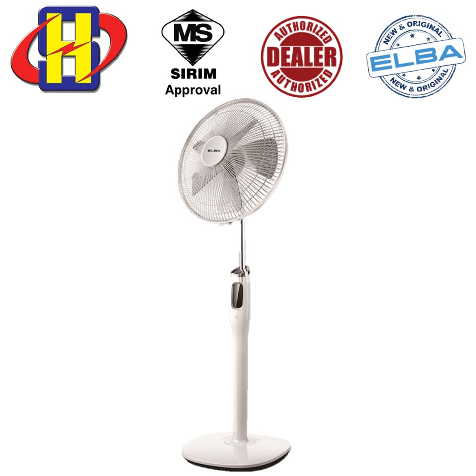 Elba Stand Fan (16 Inch) ESFE1637DC(WH) Shopee Malaysia