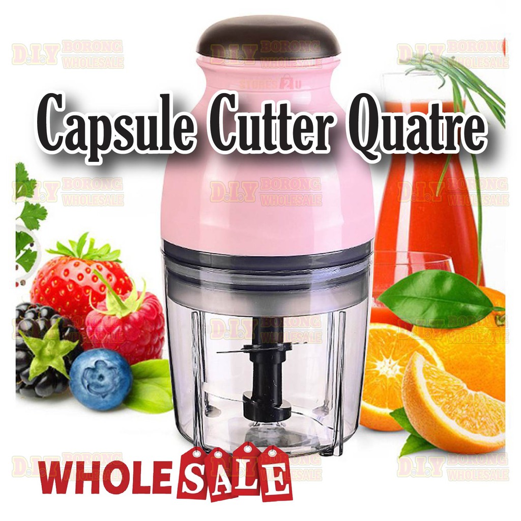 Capsule Cutter Quatre Food Processor Blenders,Mixers Grinder Chopper