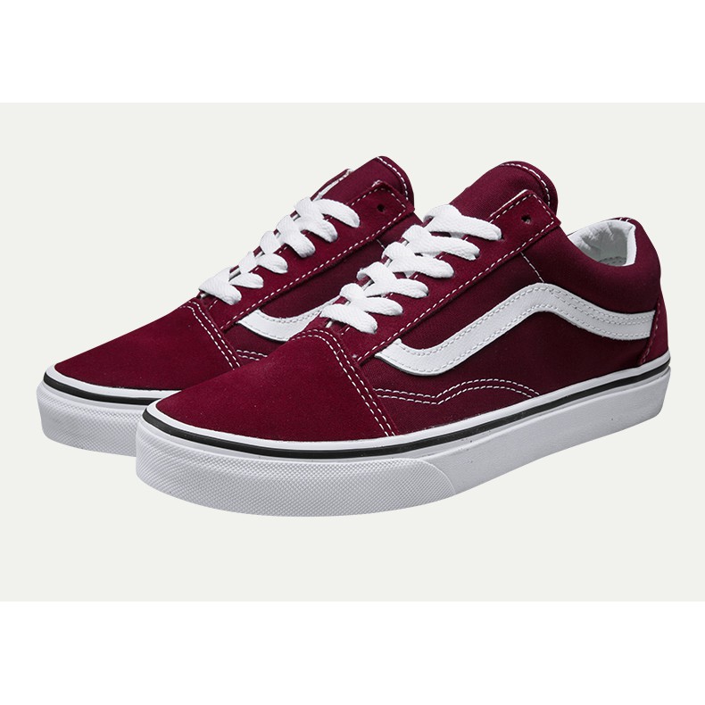 vans shoes red colour