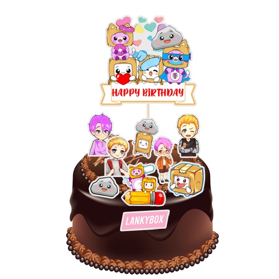 LankyBox Cake Topper | Shopee Malaysia