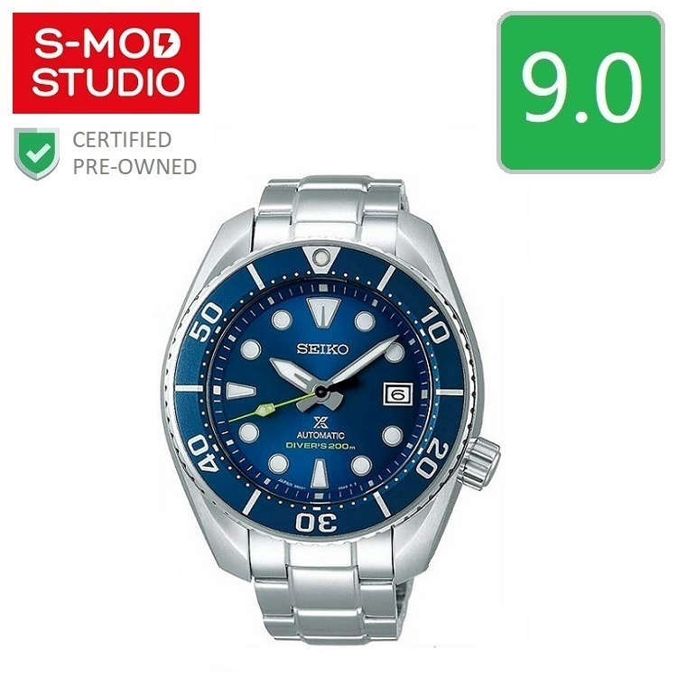 Seiko Japan Prospex SUMO Deep Blue SBDC113 Limited Edition 6R35 JDM CPO |  Shopee Malaysia