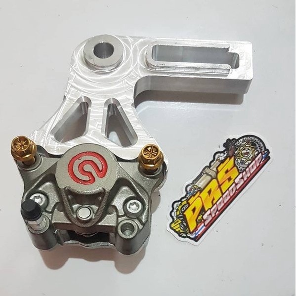 Rear Caliper Brackets For ninja rr 2p 2piston brembo ktc nissin R25 Omt ...