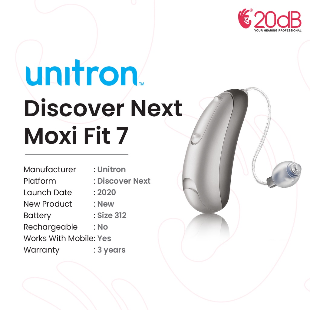 UNITRON DISCOVER NEXT MOXI FIT 7 (PEWTER) Shopee Malaysia