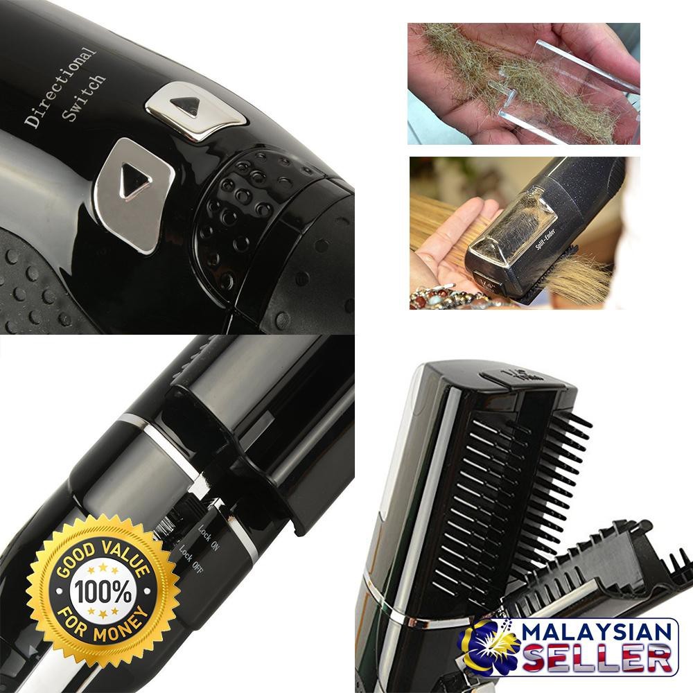 Portable Cordless Split End Hair Trimmer | Shopee Malaysia
