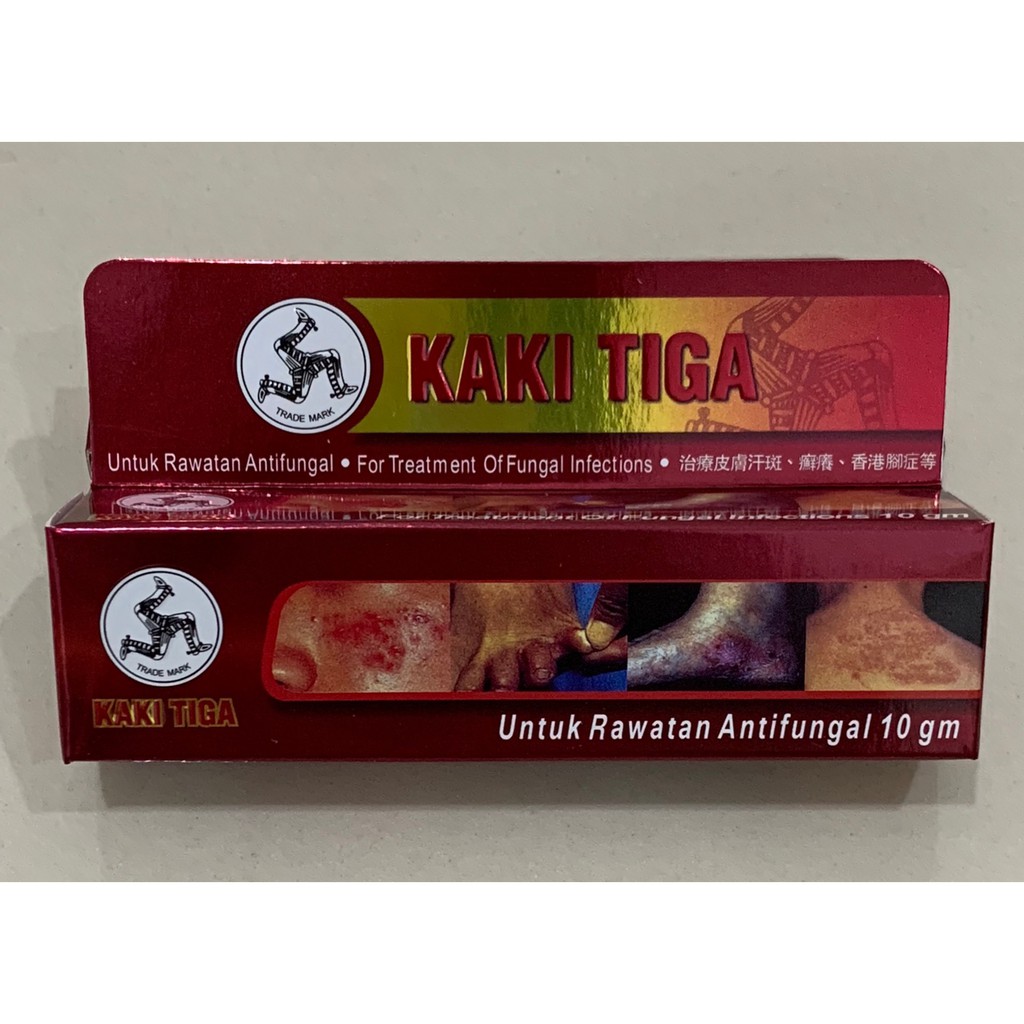 Ubat Kurap Krim Gatal Salep Kulit Cap Kaki Tiga 10 Ml Shopee Malaysia