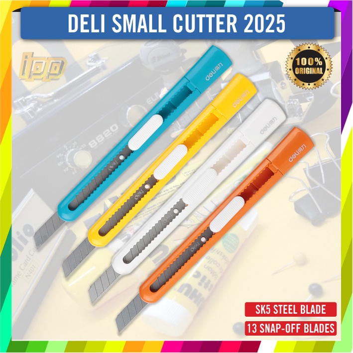 Deli Small Cutter 13 Snapoff Blades (2025) Ready Stock Shopee Malaysia