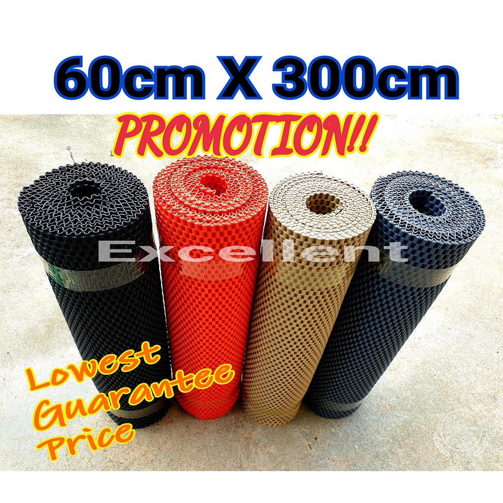 Universal Car Carpet Waterproof Pvc Car Karpet Floor Mat 60cm x 300cm