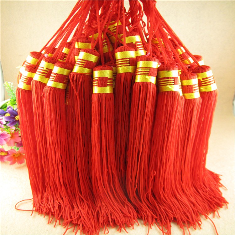 Red Tassel for Chinese New Year CNY for Festive and Lantern Decoration
