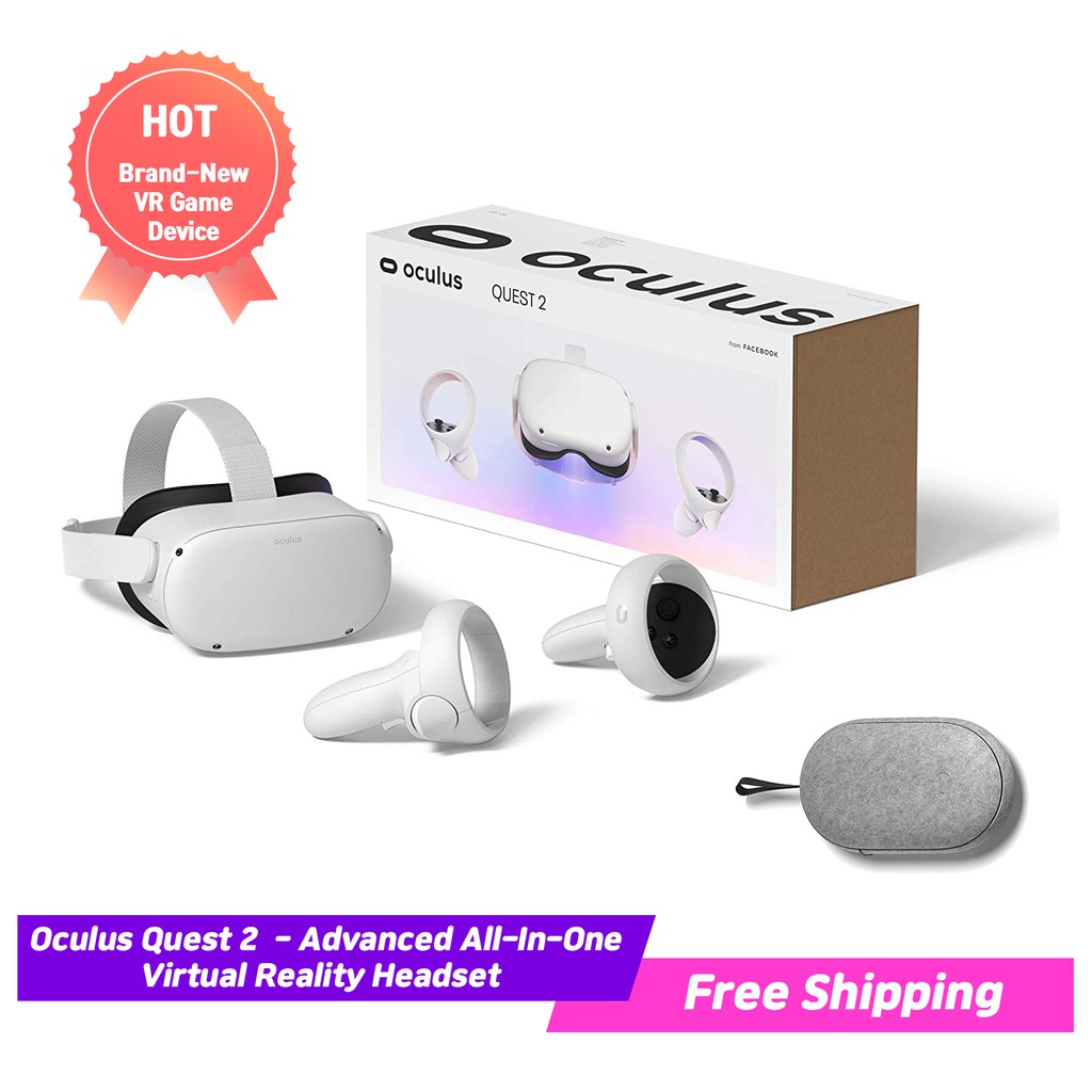 In Stock Oculus Quest 2 Advanced All In One Virtual Reality Headset Shopee Malaysia