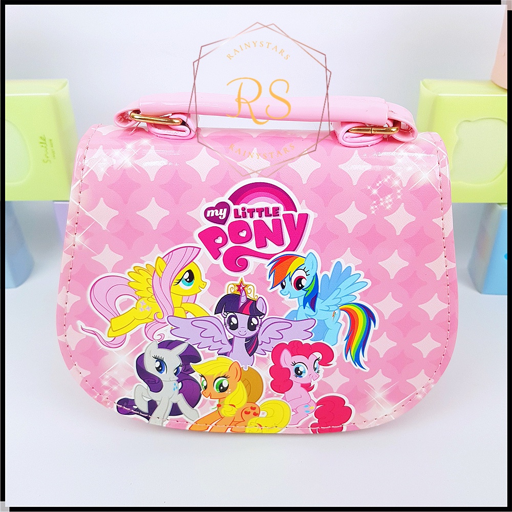 Rainystars Pony Shoulder Bag For Kids Unicorn Sling Bag Perempuan Crossbody Budak Harga Borong Gifts Hadiah 小孩单肩包