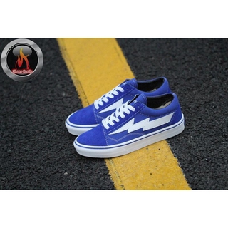 blue lighting vans