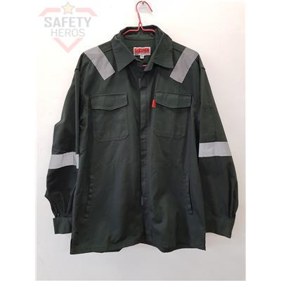 KUMA Exclusive Work Jacket with Reflector / Safety Cotton Jacket PPE ...