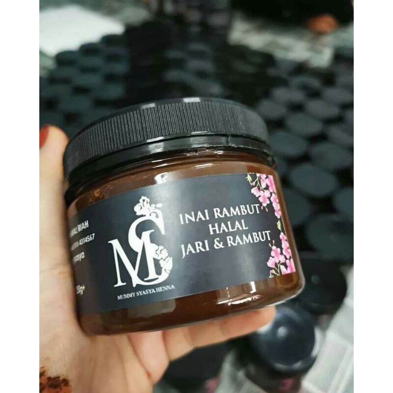 INAI RAMBUT HALAL sah di bawa solat. 100% organik | Shopee ...