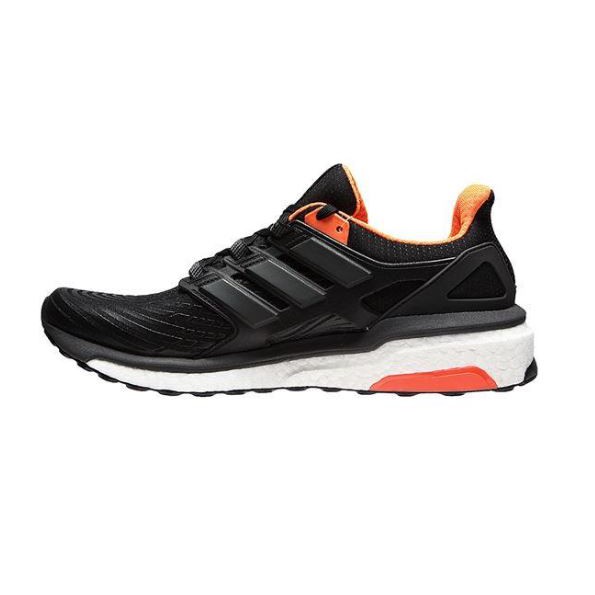 adidas energy boost black orange