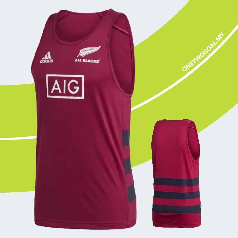 New Zealand All Blacks Rugby 2021 Singlet Training Shirt Sleveless S-3XL 