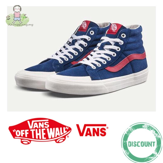 vans high cut blue
