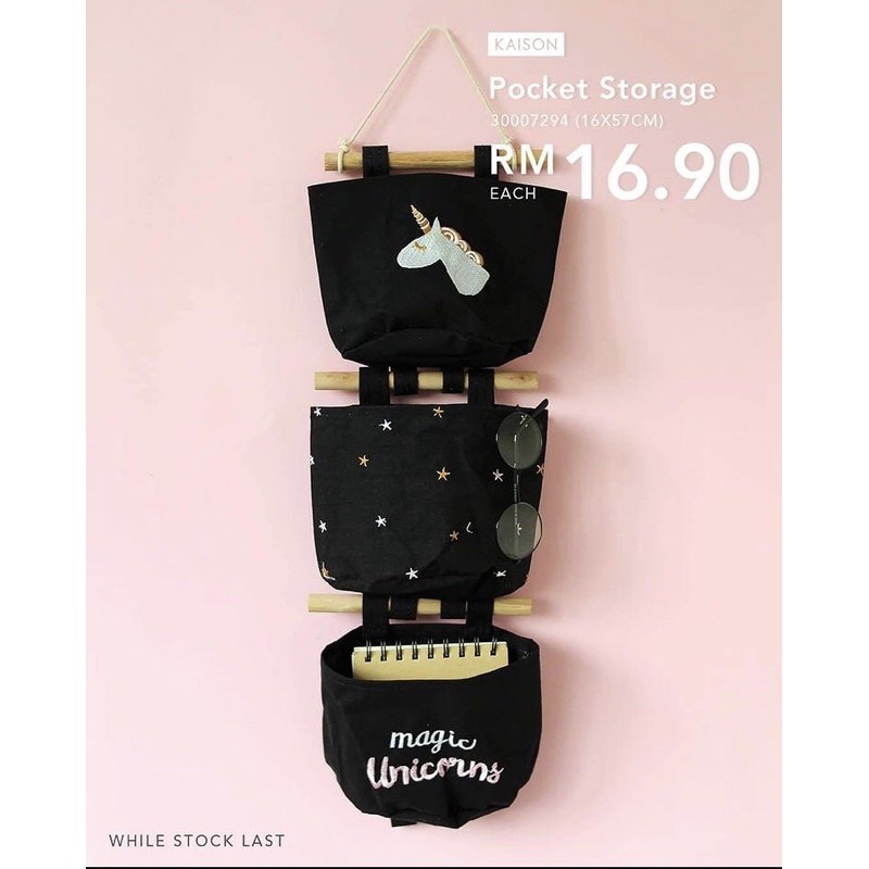 Pocket Storage Hanging Wall (KAISON) Shopee Malaysia