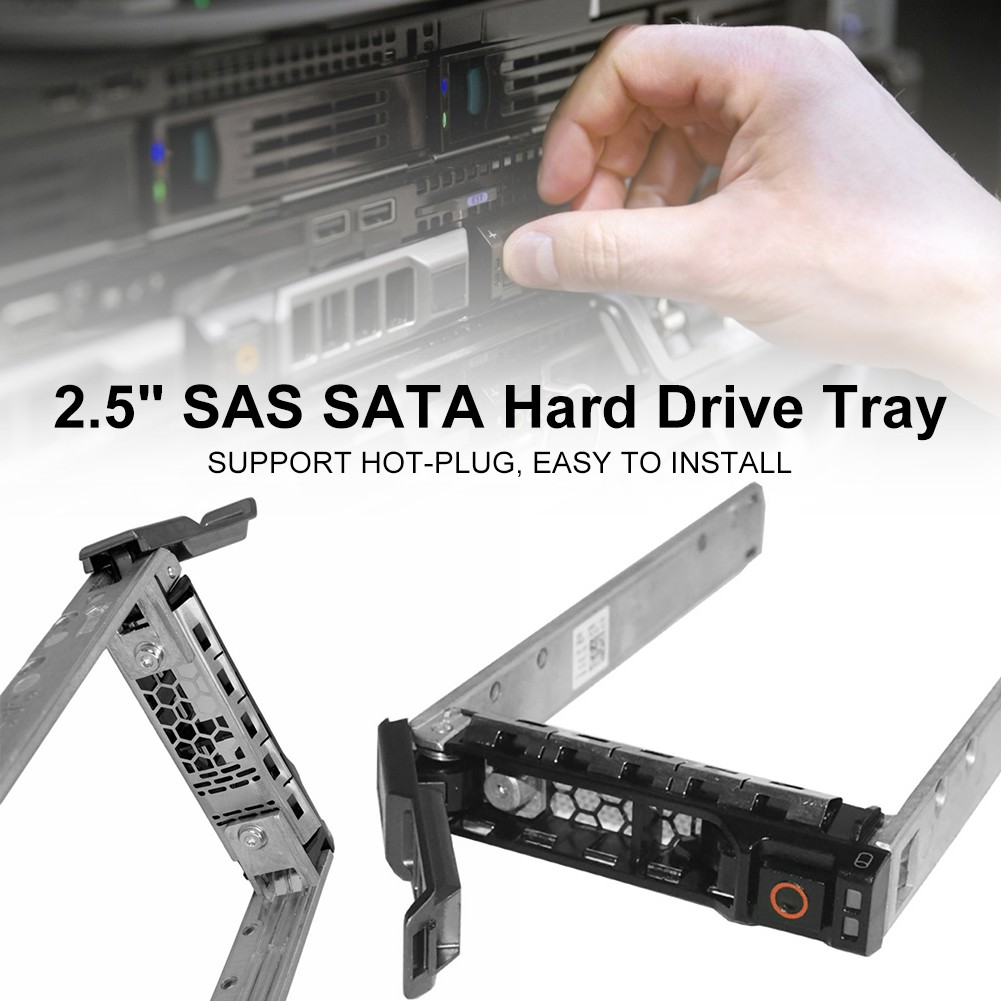 Pur 2 5 Inch Sas Sata Hard Drive Tray Caddy For Dell G176j Poweredge R610 T610 R6 R T710 R7 R815 Shopee Malaysia