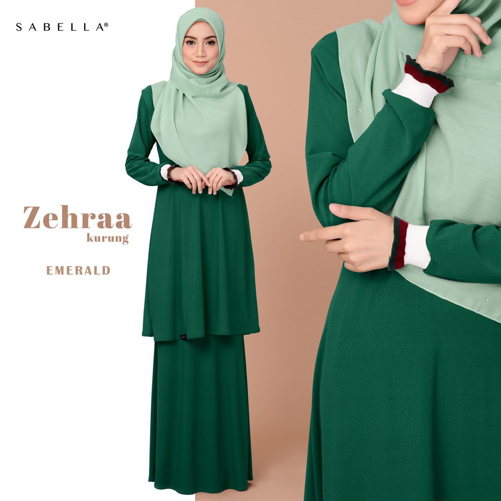  BAJU  KURUNG  ZEHRAA LIMITED ITEM MODEN MURAH CANTIK TAK  