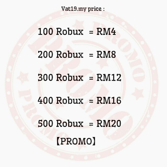500 Robux Price