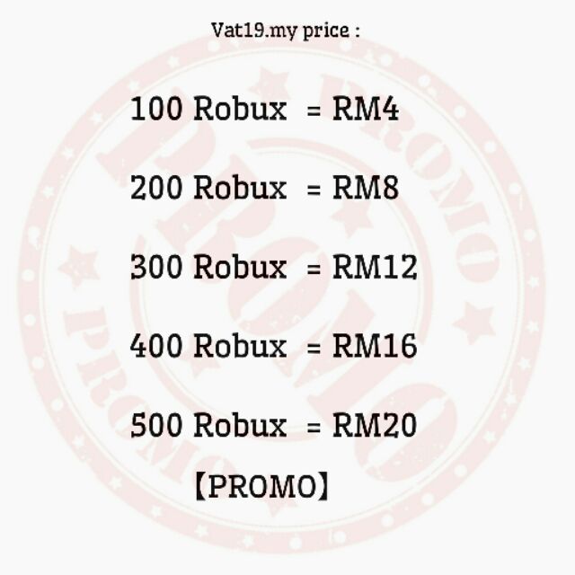 Promo 100 500 Roblox Robux Limited Time - purchase 80 robux on roblox