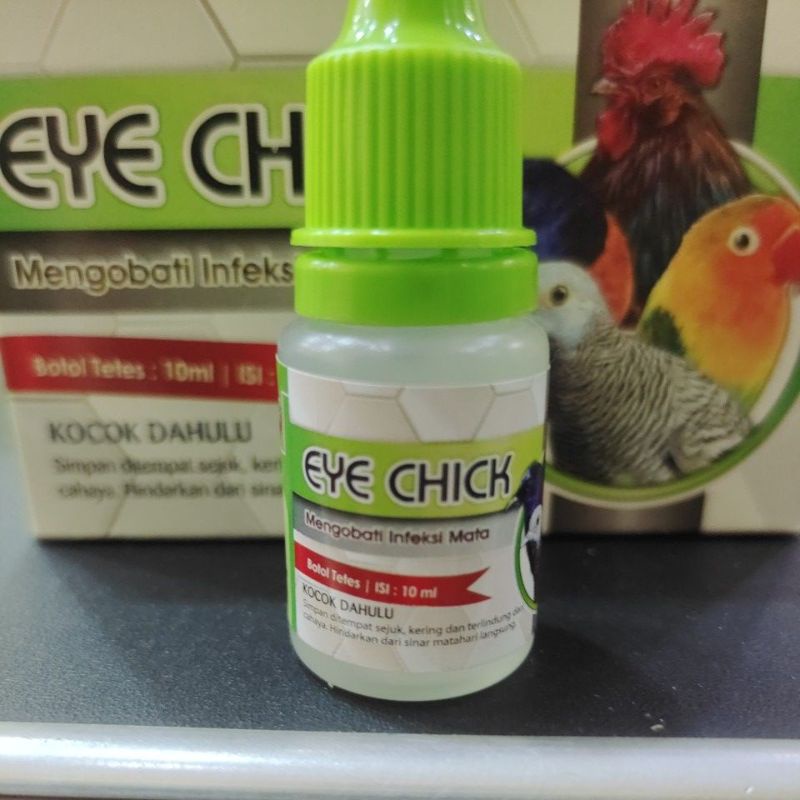 Eye Chick 10ml /Ubat Mata Titik Burung Ayam  Shopee Malaysia
