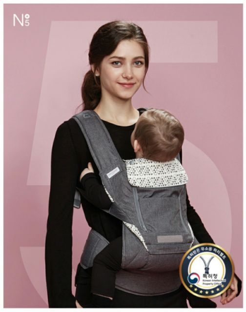 NO5 PLUS tutto in un unico Baby Carrier-DENIMBLUE pognae 