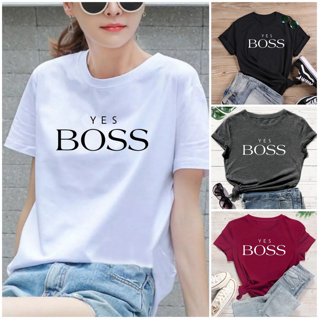 yes boss t shirt