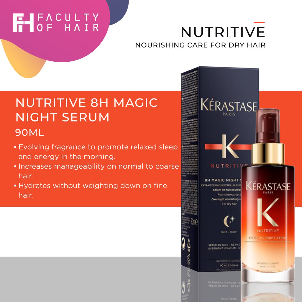 Kerastase Nutritive 8h Magic Night Serum 90ml Shopee Malaysia