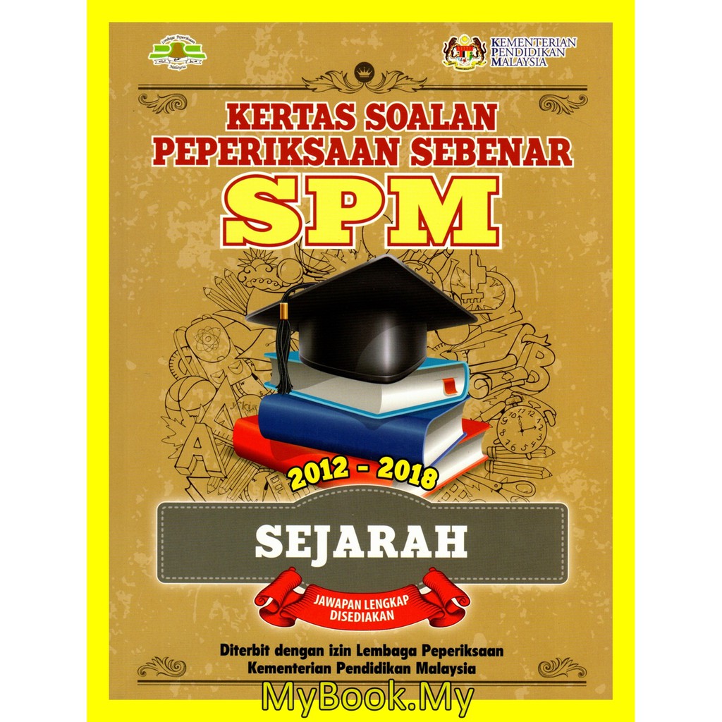 Myb Buku Latihan Kertas Soalan Peperiksaan Sebenar Spm 2012 2018 Pustaka Yakin Pelajar Shopee Malaysia