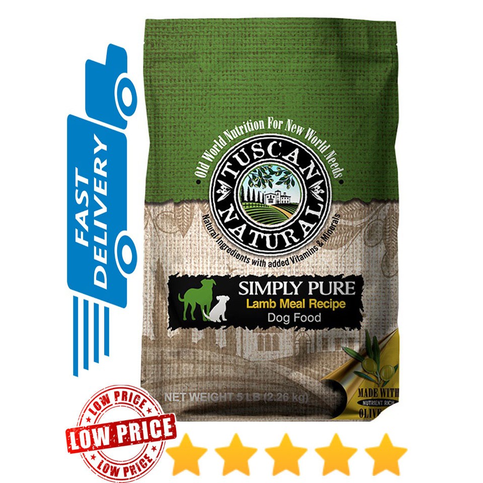 Tuscan Simply Pure Lamb & Rice Adult 13kg Shopee Malaysia