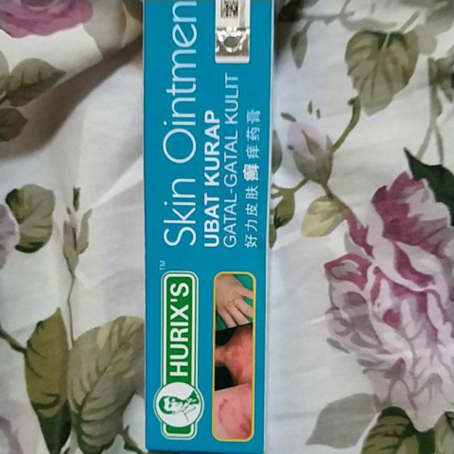 Hurix's Ubat Kurap Gatal-Gatal Kulit ( Skin Ointment) 12g 